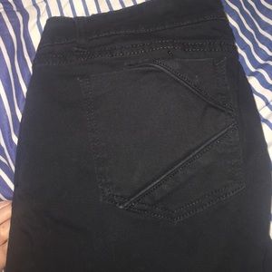 Black skinny Kim jeans, size 14