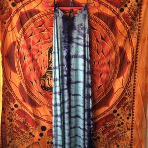 American Twist tie dye maxi dress