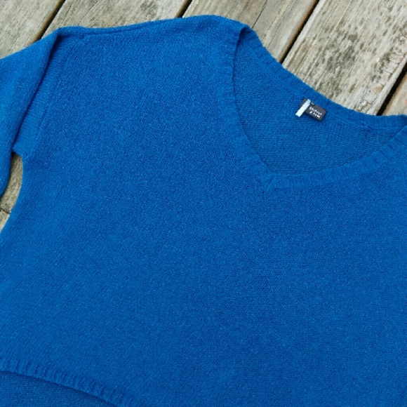 UO Sparkle & Fade High Low Sweater - Picture 2 of 3