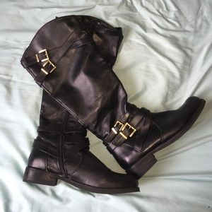 Black Riding Boots