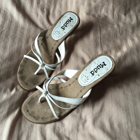 White Mudd Heels