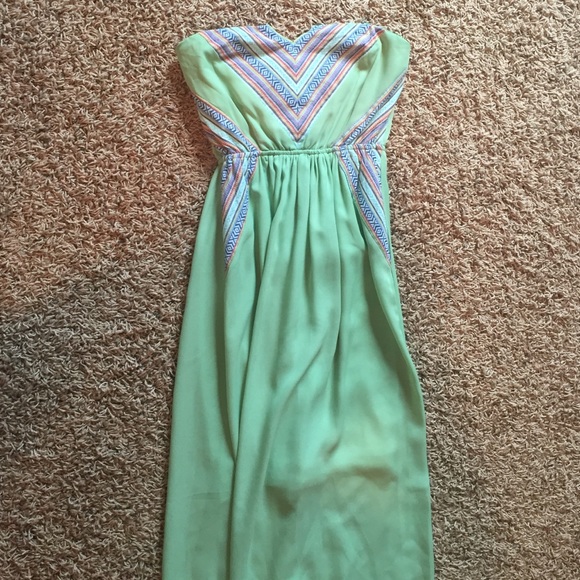 Mint Aztec maxi - Picture 1 of 4