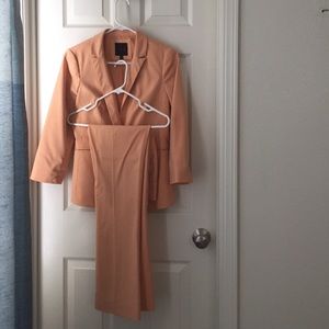 The limited peach suit