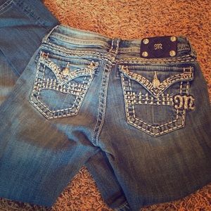 Miss me straight jeans size 27