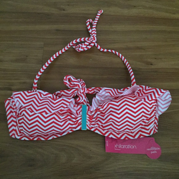 Cute bandeau bikini top