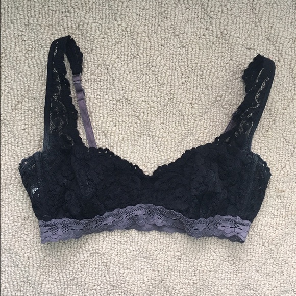 Black and Grey Bralette