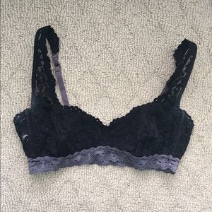 Black and Grey Bralette