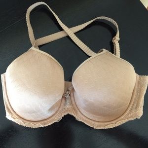 Chantelle bra 32 DD nude