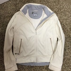 Titanium cream Columbia jacket