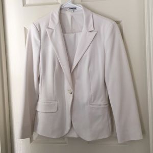 Express white suit