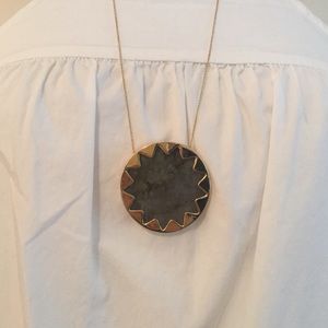 House of Harlow 1960 Labradorite Pendant Necklace