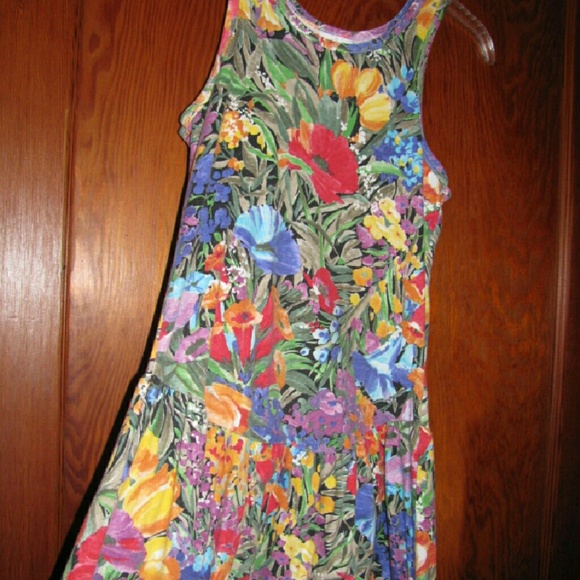 Summer floral dress