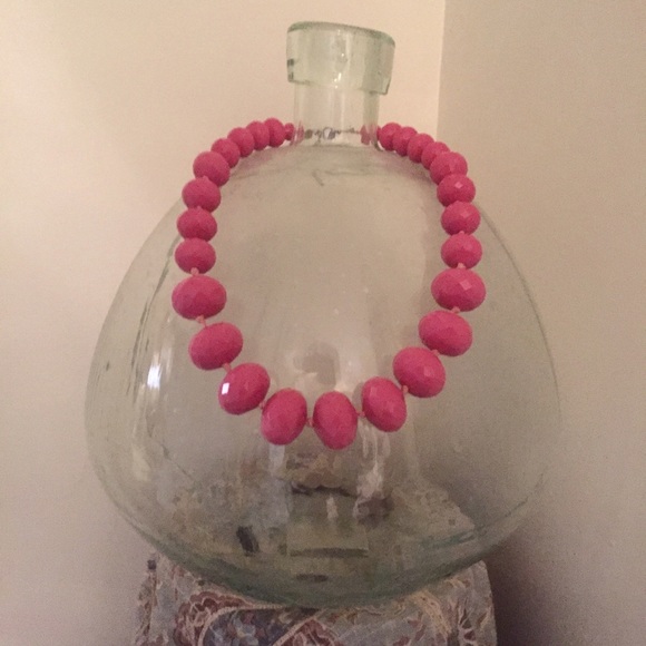 Perfect Pink Bead Necklace