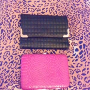 Two nice easy to carry wallets for the price of on