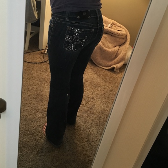 Dark wash Miss Me Jeans