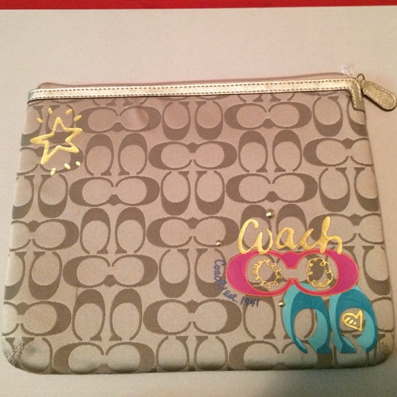 A COACH iPad mini case