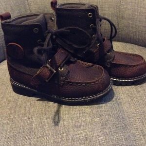 Toddler polo boots