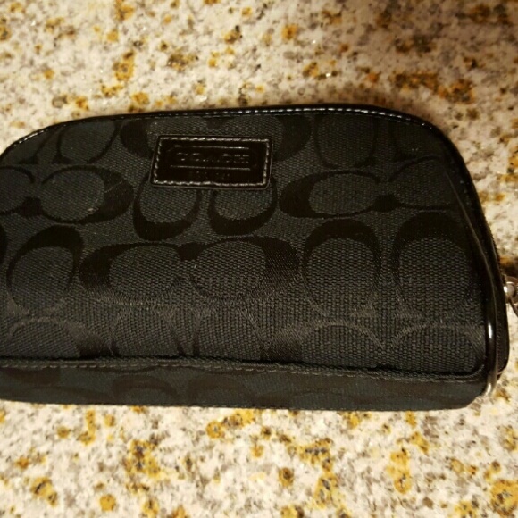 Coach makeup bag