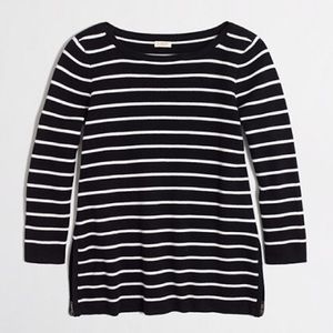 J. Crew Nautical 3/4 Sleeves