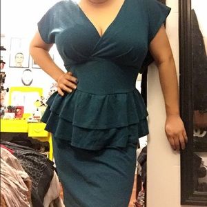 Torrid Plus Size Mad Men inspired Cocktail Dress