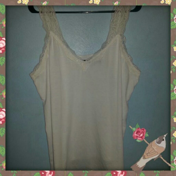 White tank top plus size