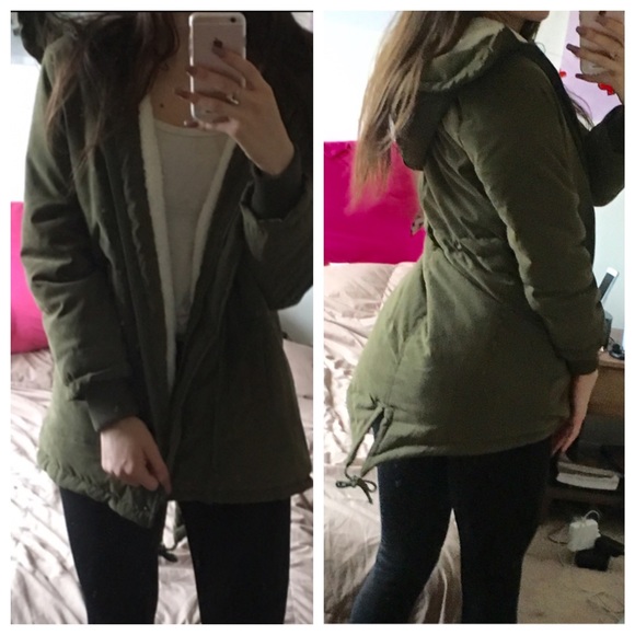 Olive green Parka