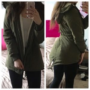 Olive green Parka
