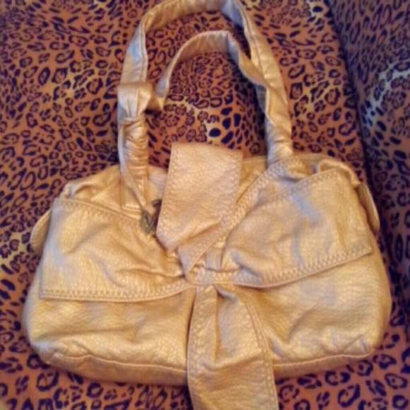 Marc ecko gold purse