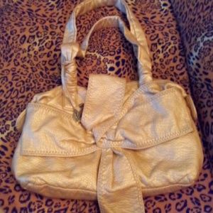 Marc ecko gold purse