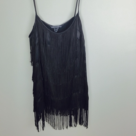 French Connection Fringe Tank Top