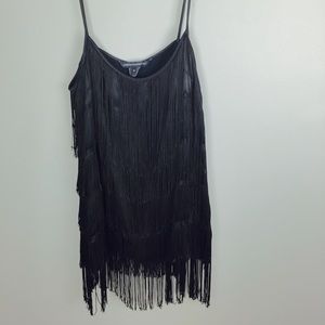French Connection Fringe Tank Top