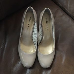 Nude Madden Girl Heels