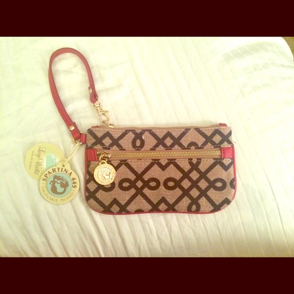 New with tags: Spartina 449 Large Wristlet