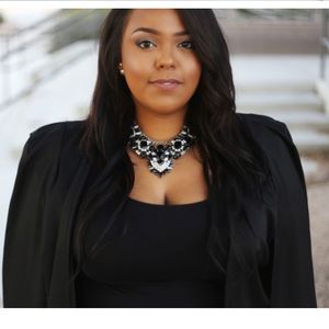 Jackets & Coats - Plus size Black Cape Blazer II Jackets & Coats - Plus size Black Cape Blazer II