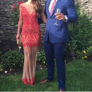 For Love & Lemons Lotus floor length dress