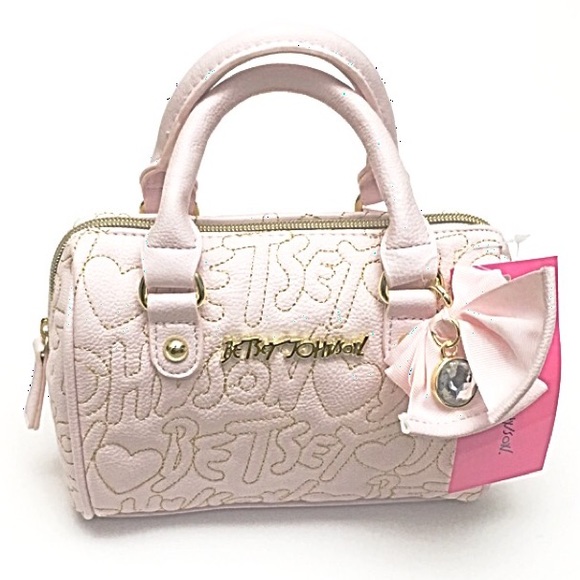 betsey johnson mini satchel