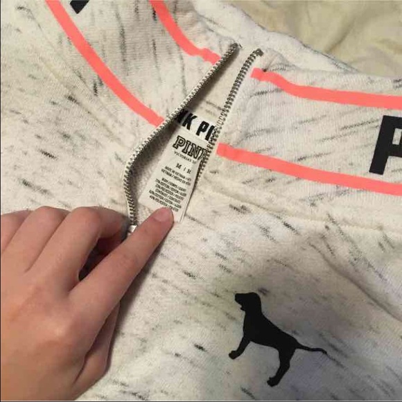 SOLD Pink Quarter Zip - Picture 4 of 4