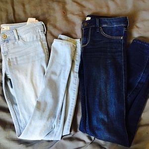 lot of size 3 Hollister jeans