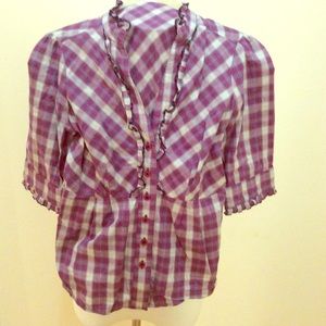 edme' and esyllte Plaid Shirt from Anthropologie