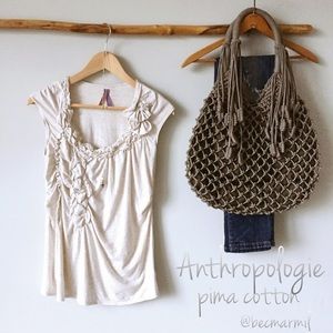 Anthropologie Pima Cotton Tee