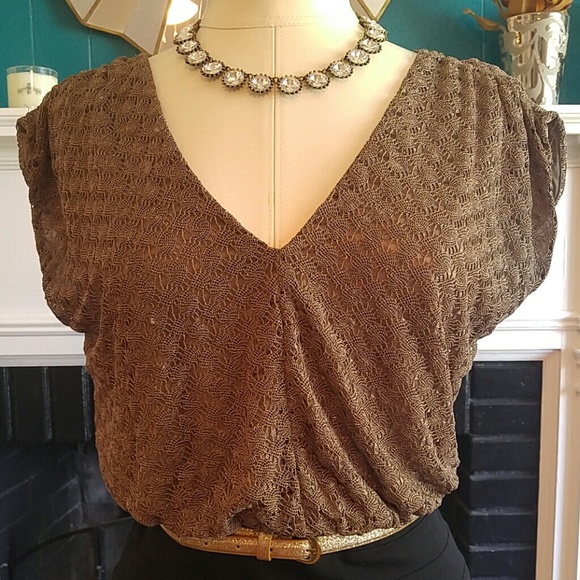 Express gold and black dress - Picture 2 of 4