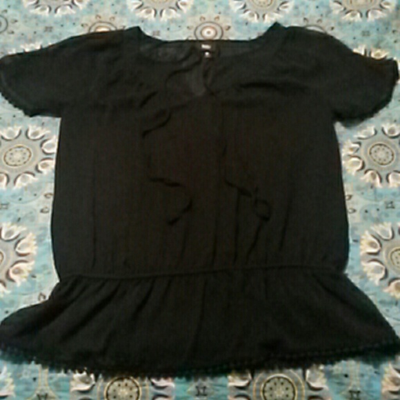 Sheer Mexican style tunic