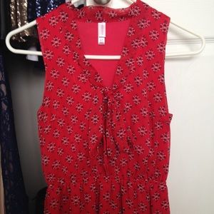 Red vintage dress from target