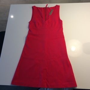Jcrew red dress