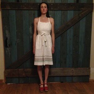 Neiman Marcus vintage cotton summer dress