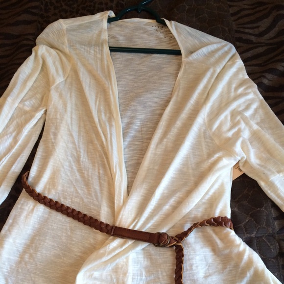 Cream cardigan