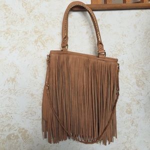 Fringe purse