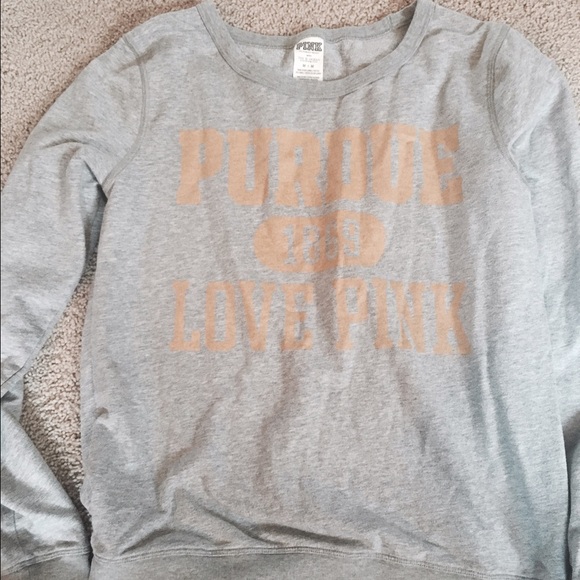 PINK Victoria's Secret sweatshirt Purdue