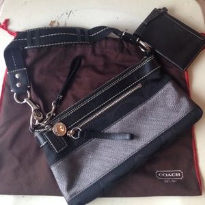 Authentic Coach evening bag NWOT