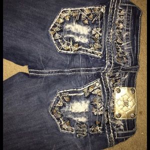 Miss me easy cropped jeans